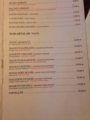 Menu photo 4 Chops Cafe & Pub Istanbul, 34