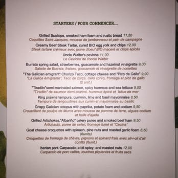 Arume - Menu 1 - Mediterranean Near Me - Barcelona, B