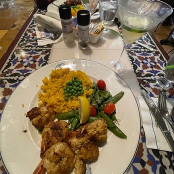 The Columbia - Stuffed shrimp rice and veggies - Spanish Near Me - St Augustine, Florida The Columbia - Stuffed shrimp rice and veggies - Spanish Near Me - St Augustine, Florida