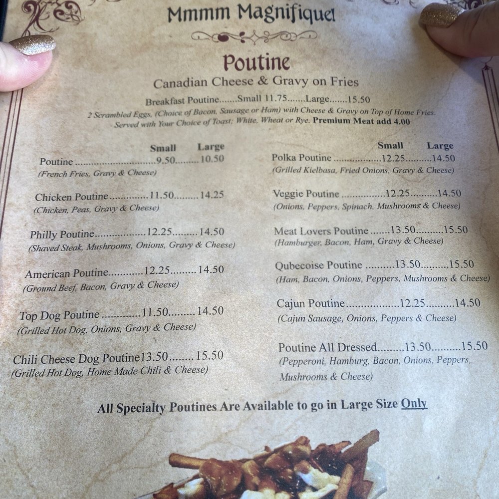Chez Ben Diner - Menu - Diners Near Me - Manchester, Connecticut