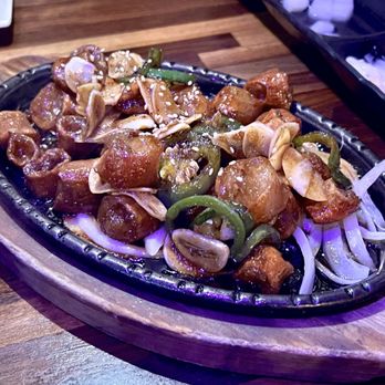 Q Bistro - Stir Fried Large Beef Intestines - my fav! - Korean Near Me - Las Vegas, Nevada