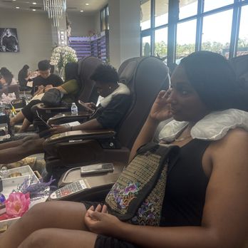 Milano Nail Lounge - My family getting pampered!! - Nail Salons Near Me - Signal Hill, California Milano Nail Lounge - My family getting pampered!! - Nail Salons Near Me - Signal Hill, California
