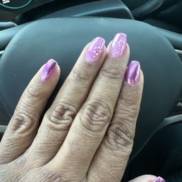 Ombré, chrome coffin style nails designed by Nancy. MANY, MANY THANKS! I love them and getting compliments. Ombré, chrome coffin style nails designed by Nancy. MANY, MANY THANKS! I love them and getting compliments.