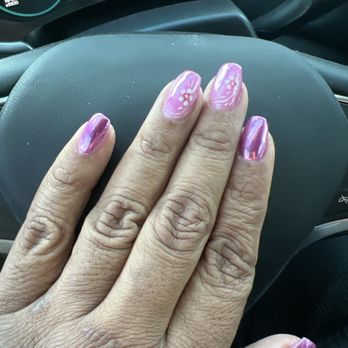 Utopia Salon - Ombré, chrome coffin style nails designed by Nancy. MANY, MANY THANKS! I love them and getting compliments. - Nail Salons Near Me - Fair Oaks, California Utopia Salon - Ombré, chrome coffin style nails designed by Nancy. MANY, MANY THANKS! I love them and getting compliments. - Nail Salons Near Me - Fair Oaks, California