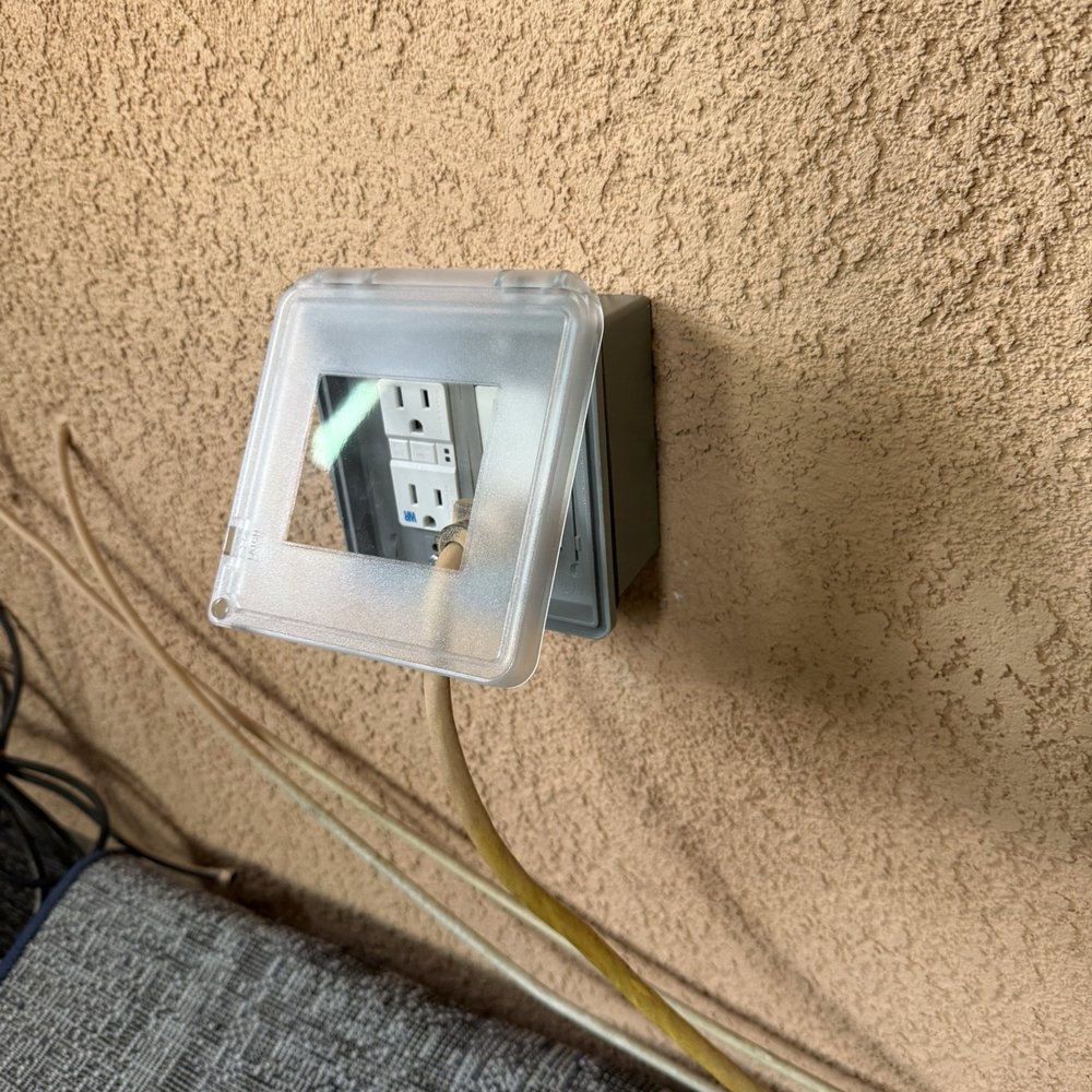 All Wire Electric Solutions - Went from two outlet to four - Lighting Fixtures & Equipment Near Me - Chino, California