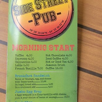 Side Street Pub - American Near Me - Charlotte Amalie, Virgin Islands