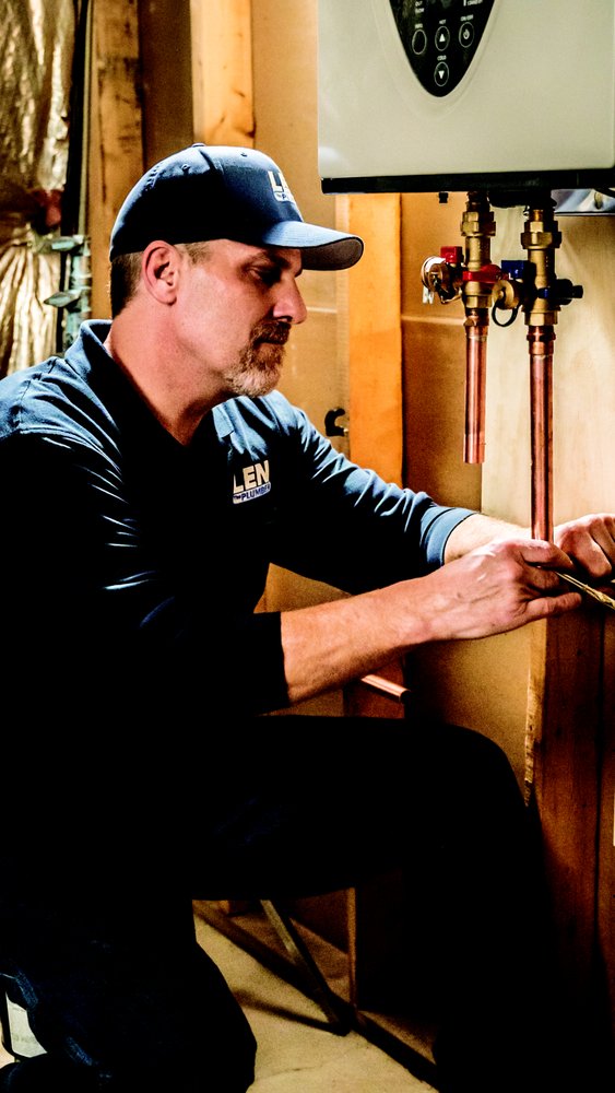 Slide of Len The Plumber