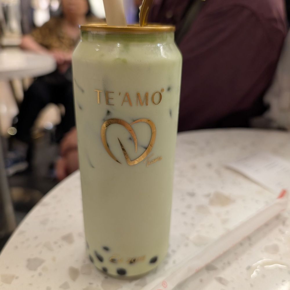 Te'amo Boba Bar - Dalgona matcha with boba - Bubble Tea Near Me - Chicago, Illinois Te'amo Boba Bar - Dalgona matcha with boba - Bubble Tea Near Me - Chicago, Illinois