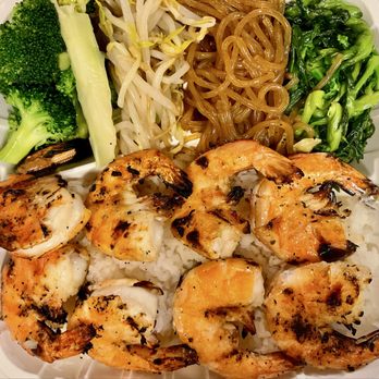 Hanul BBQ - Try our Grilled Shrimp Plate that comes with rice 4 side veggies - Korean Near Me - Honolulu, Hawaii Hanul BBQ - Try our Grilled Shrimp Plate that comes with rice 4 side veggies - Korean Near Me - Honolulu, Hawaii