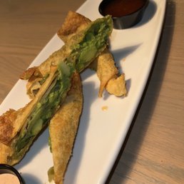 Avocado Cilantro Egg Rolls