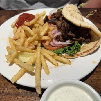 The Silver Dollar Bar & Grill - Elk Gyros* - American Near Me - Jackson, Wyoming The Silver Dollar Bar & Grill - Elk Gyros* - American Near Me - Jackson, Wyoming