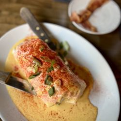 The Unicorn Tavern - The Ardennes Burrito (Sunday brunch menu)