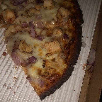 Jet's Pizza - Cauliflower pizza with chicken and red onions. - Pizza Near Me - Lincoln Park, Michigan Jet's Pizza - Cauliflower pizza with chicken and red onions. - Pizza Near Me - Lincoln Park, Michigan