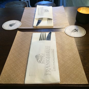 Frank & Brut - Table setting - Hot Dogs Near Me - Antwerp, VAN