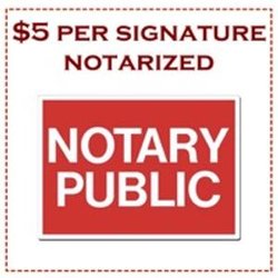 $5 Notary North