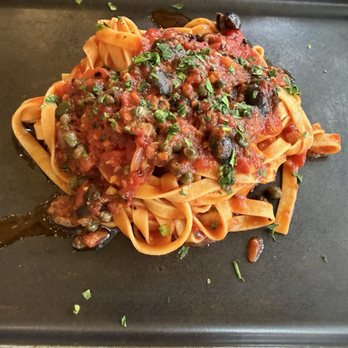 Rome's Flavours - Fettuccine a la Puttanesca - Desserts Near Me - Winter Park, Florida