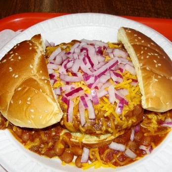 Pop's Drive-In - Chili Burger - Burgers Near Me - Bakersfield, California