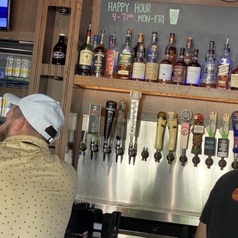 The Brass Tap - Happy Hour Sign But No Happy Hour - Beer Bar Near Me - Tallahassee, Florida