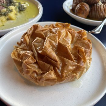 Andros Taverna - Cheese Pie - Greek Near Me - Chicago, Illinois Andros Taverna - Cheese Pie - Greek Near Me - Chicago, Illinois