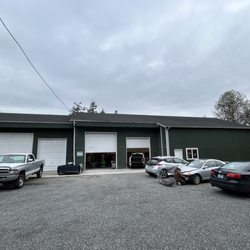 X Collision & Restoration - Main view of our shop from the street.