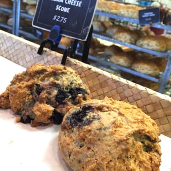 Great Harvest Bread Co - BLUEBERRY CREAM CHEESE SCONE... 'Twas ok. - Bakeries Near Me - Temecula, California