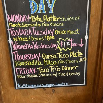 La Taquiza - Winnetka Wednesday price jump - Mexican Near Me - Winnetka, Illinois