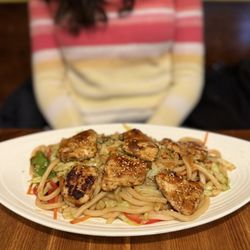 Tuxedo Sushi - Yaki Udon with chicken.