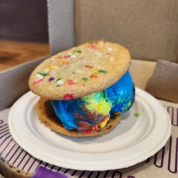 Insomnia Cookies - Superman IceCreamWich - Desserts Near Me - Tampa, Florida Insomnia Cookies - Superman IceCreamWich - Desserts Near Me - Tampa, Florida