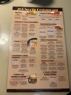 Menu photo 1 200 North Family Restaurant Locust, NC Menu photo 1 200 North Family Restaurant Locust, NC