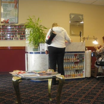 Nail Design - front register with all the nail color options - Nail Salons Near Me - Oak Creek, Wisconsin
