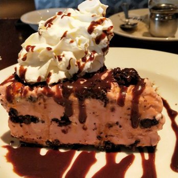 Lucky Monk - Burgundy Cherry Ice cream pie with chocolate cookie crust - American Near Me - Barrington, Illinois Lucky Monk - Burgundy Cherry Ice cream pie with chocolate cookie crust - American Near Me - Barrington, Illinois