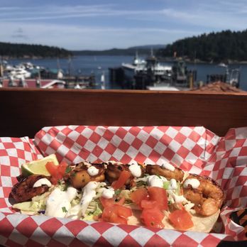 Friday's Crabhouse - Firecracker shrimp tacos - Seafood Near Me - Friday Harbor, Washington Friday's Crabhouse - Firecracker shrimp tacos - Seafood Near Me - Friday Harbor, Washington