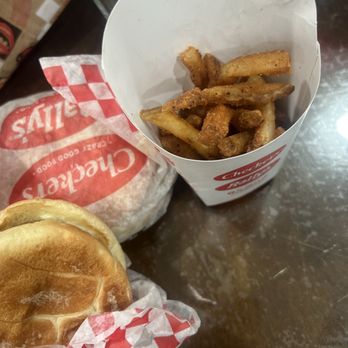 Rally's - This is supposedly a large fries - Burgers Near Me - El Cajon, California