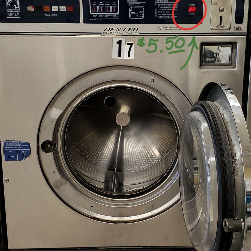 LaunDRY Land - $5.50 for a front load Washer. - Laundry Services Near Me - Oakdale, California LaunDRY Land - $5.50 for a front load Washer. - Laundry Services Near Me - Oakdale, California