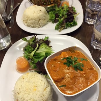 IndAroma - Chicken tikka masala and aloo ghobi matar - Indian Near Me - Alexandria, Virginia