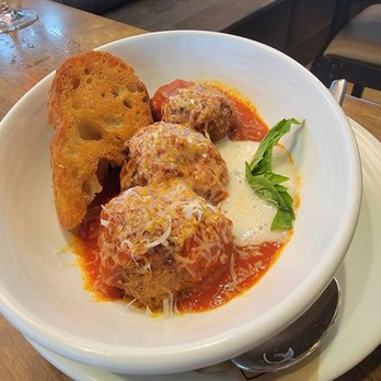 OLIVIA - Meatballs were succulent and almost melted.in your mouth! - Italian Near Me - Tampa, Florida