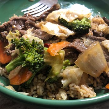 Taste of Thai 2 - Broccoli stir fry with fried rice and a fork... SF5. Stir-Fried Broccoli Side of Egg Fried Rice - Thai Near Me - Navarre, Florida Taste of Thai 2 - Broccoli stir fry with fried rice and a fork... SF5. Stir-Fried Broccoli Side of Egg Fried Rice - Thai Near Me - Navarre, Florida