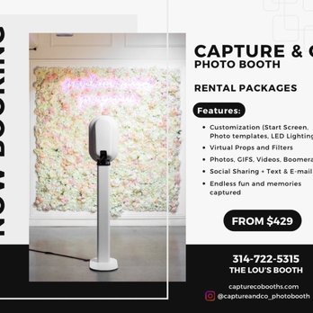 Capture & Co Photo Booth - Photo Booth Rentals Near Me Capture & Co Photo Booth - Photo Booth Rentals Near Me
