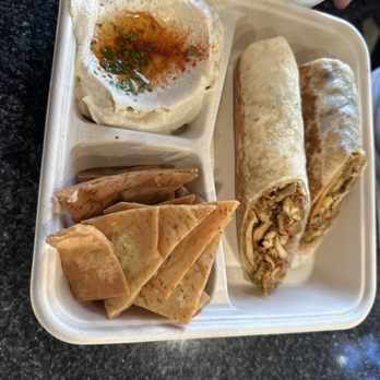 Anwar's Kitchen - Chicken Shawarma Pita - Mediterranean Near Me - Los Angeles, California