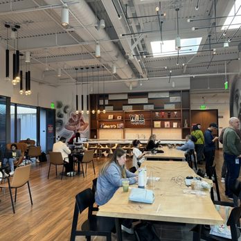 Wall Writers Coffee - Inside seating and work area - Coffee & Tea Near Me - Irvine, California Wall Writers Coffee - Inside seating and work area - Coffee & Tea Near Me - Irvine, California