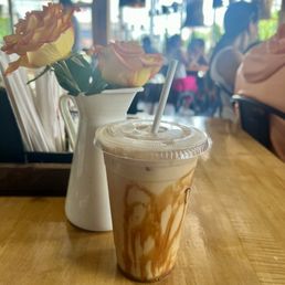 Iced Dulce de Leche Latte Iced Dulce de Leche Latte