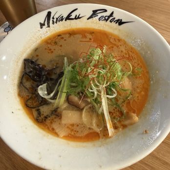 Miraku Boston - Spicy miso ramen - Ramen Near Me - Brookline, Massachusetts Miraku Boston - Spicy miso ramen - Ramen Near Me - Brookline, Massachusetts