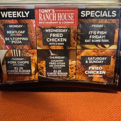 Ranch House - Daily Specials