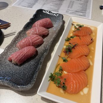 Sushi NROO - TORO(SUSHI) and SALMON NEW STYLE - Sushi Bars Near Me - Los Angeles, California Sushi NROO - TORO(SUSHI) and SALMON NEW STYLE - Sushi Bars Near Me - Los Angeles, California