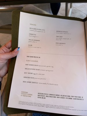 Menu photo 3 Folia Bar & Kitchen Healdsburg, CA Menu photo 3 Folia Bar & Kitchen Healdsburg, CA