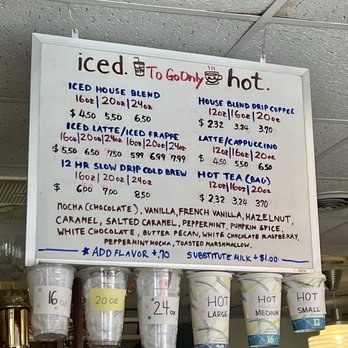 Ray's Café & Teahouse - Look up for the to-go menu and also to get an idea about cup sizes - Coffee & Tea Near Me - Philadelphia, Pennsylvania Ray's Café & Teahouse - Look up for the to-go menu and also to get an idea about cup sizes - Coffee & Tea Near Me - Philadelphia, Pennsylvania
