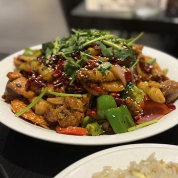 Qia 19 Eatery - Spicy All In One 招牌海陸空香鍋 $38 - Chinese Near Me - North York, Ontario Qia 19 Eatery - Spicy All In One 招牌海陸空香鍋 $38 - Chinese Near Me - North York, Ontario