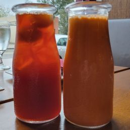 Lychee and Thai Iced Teas