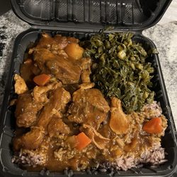 Angies Jamaican Grill - Brown Stew Chicken