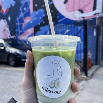 Baba Cool - Iced Matcha Latte - Wine Bars Near Me - Brooklyn, New York Baba Cool - Iced Matcha Latte - Wine Bars Near Me - Brooklyn, New York